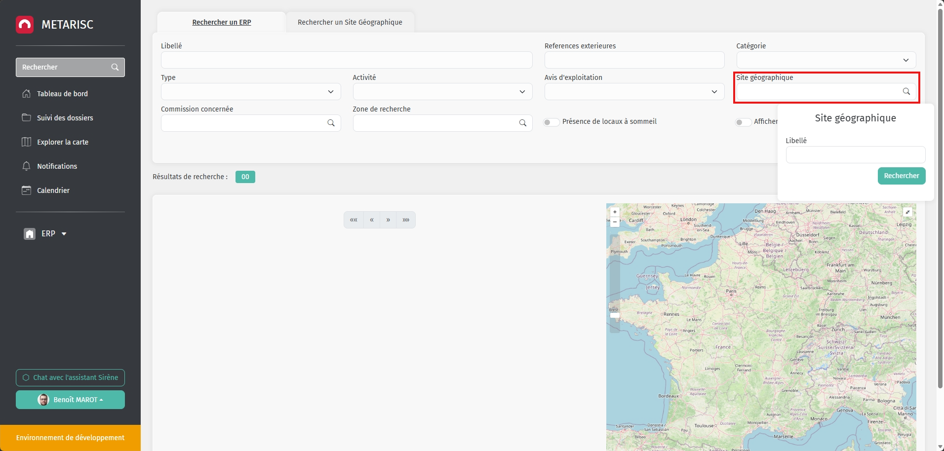 Site géographique
